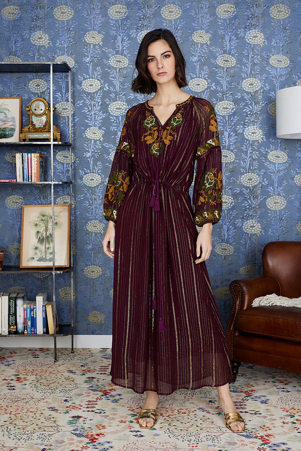 ETHNIC EMBROIDERY DRESS