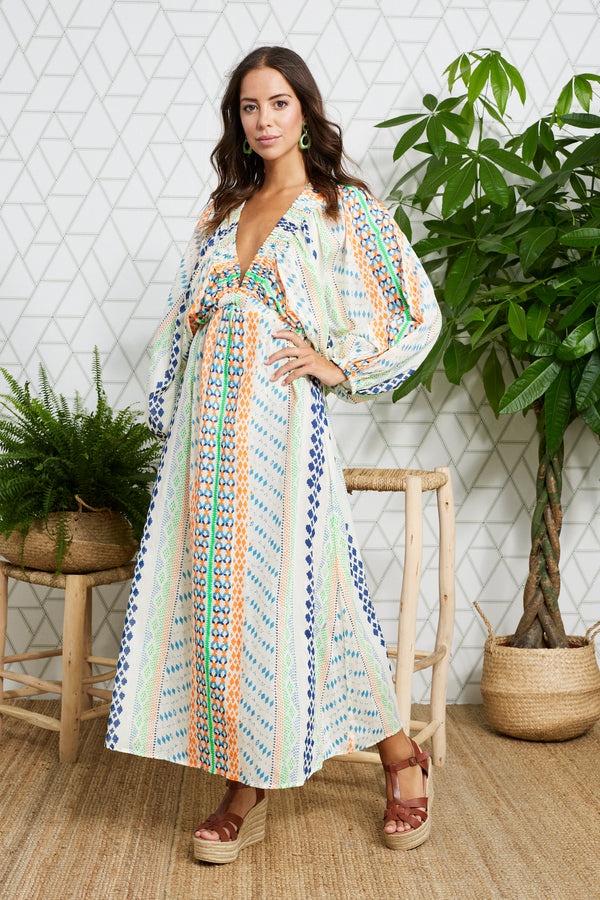 ETHNIC LONG DRESS