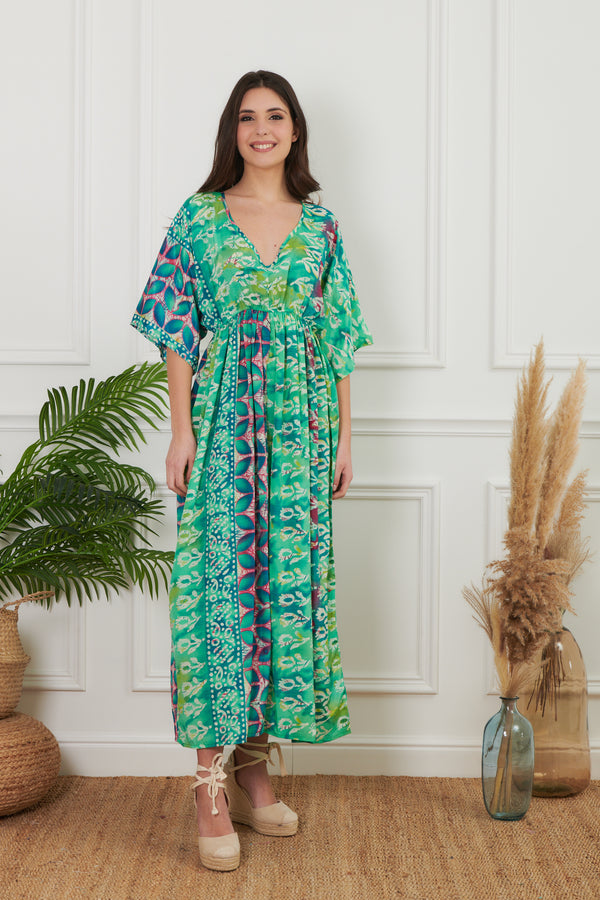 TROPICAL LONG DRESS