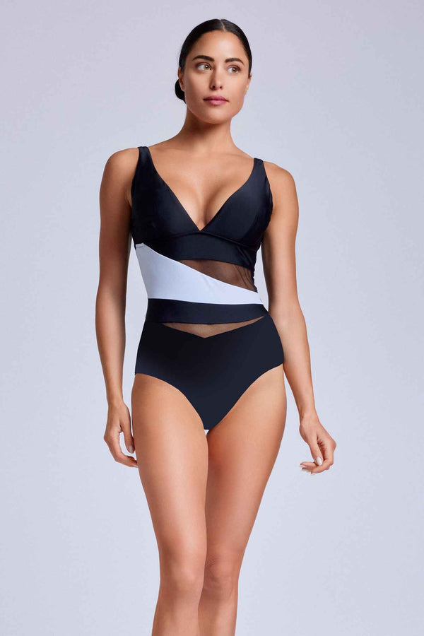 MONICA OPTICAL ONE PIECE SWIMSUIT