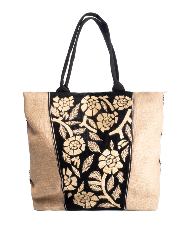 FLOWER EMBROIDERY BAG