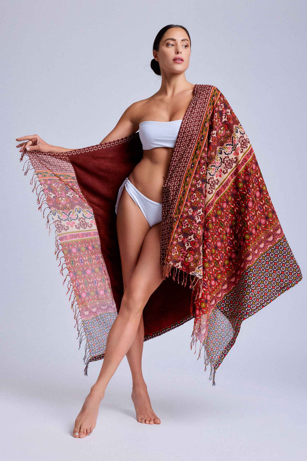 ETHNIC BEACH TOWEL