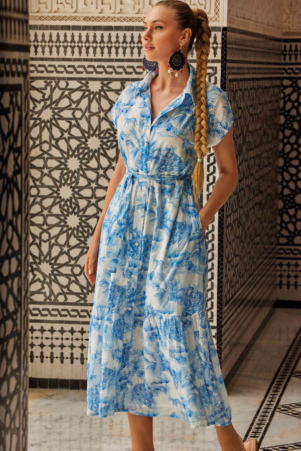 LONG SAVANA SHIRT DRESS