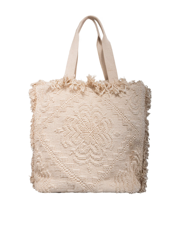 COTTON NAPPA HANDBAG