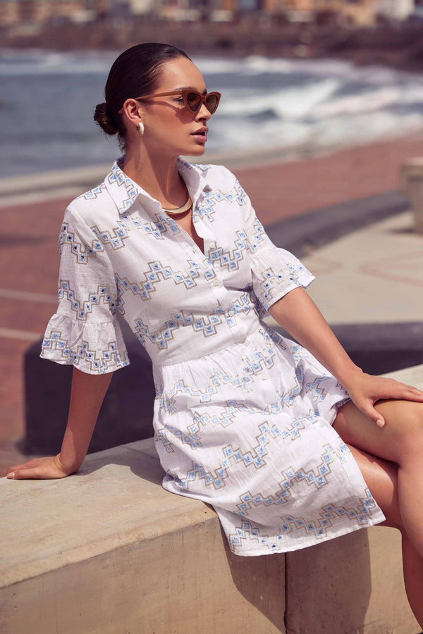 SHIRA SHIRT DRESS