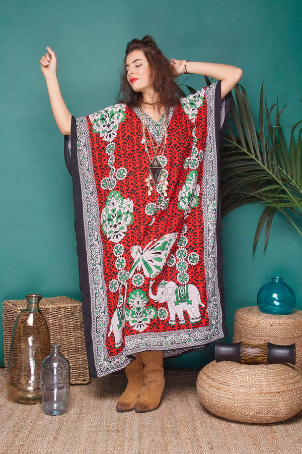 LONG ETHNIC PONCHO