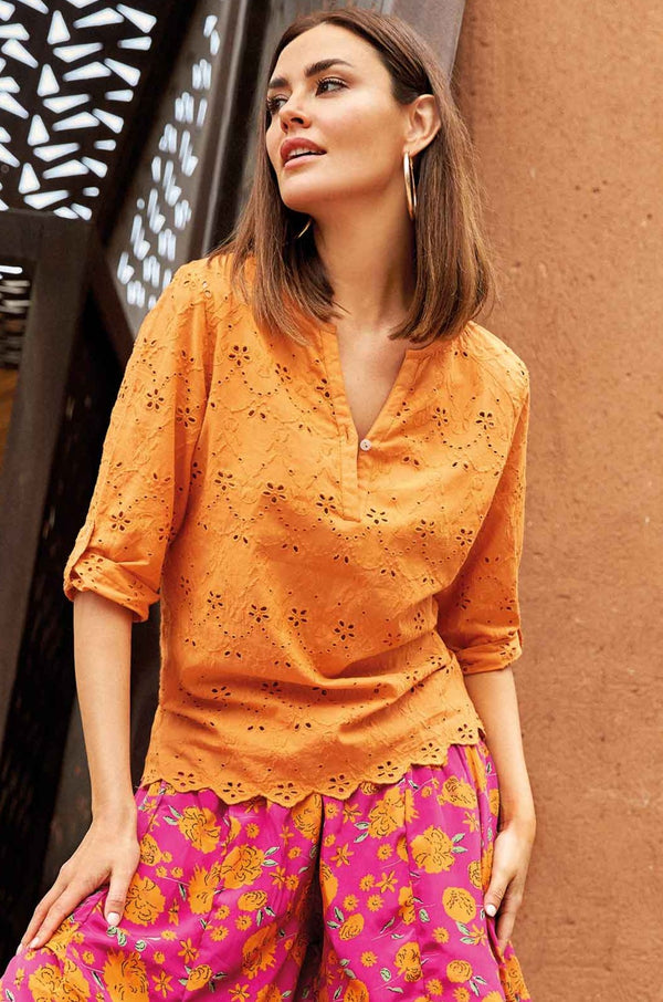 SANGALLO LACE BLOUSE