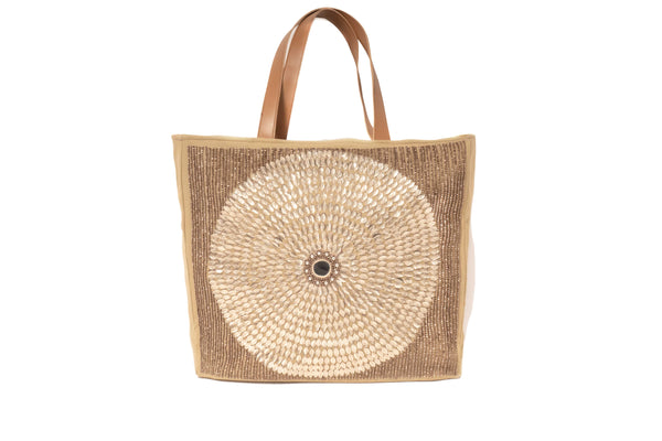 IVORY KERALA BAG