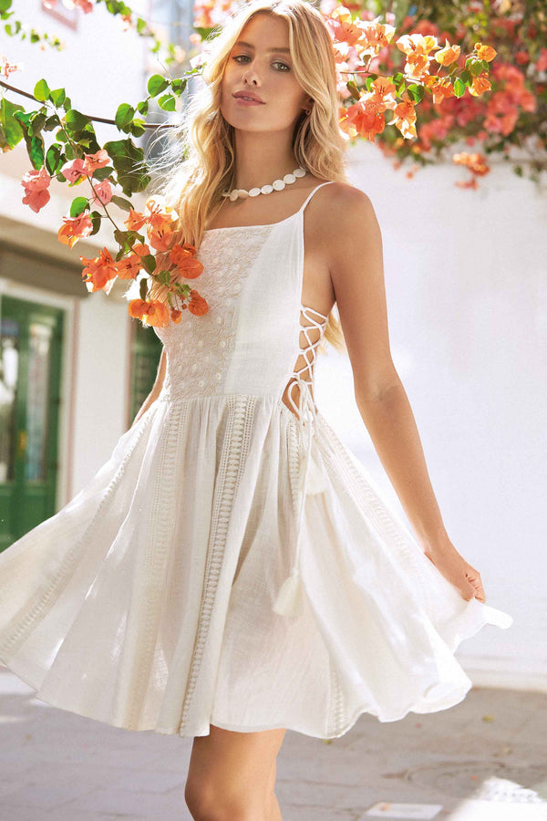 ROMANTIC PURE COTTON DRESS